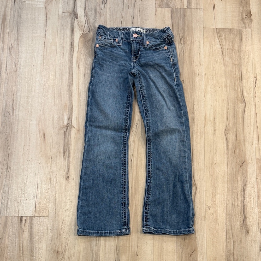 Ariat Girls Dark Blue Bootcut Jeans